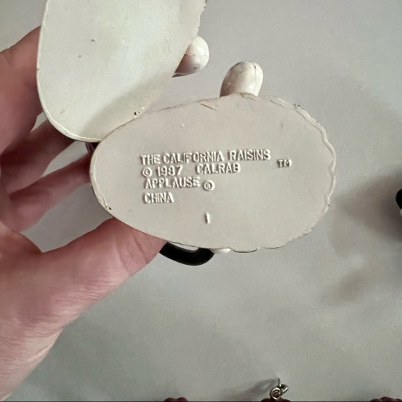 Vintage 80's California Raisins Collectable Toy Figurines - Picture 5 of 6